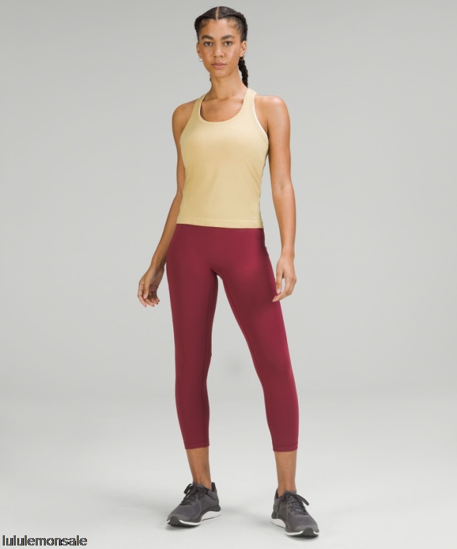 Lululemon Damen DELULU511 | Lululemon Deutschland Golden Sand Swift Tech Racerback Tank Top 20 Rennlänge